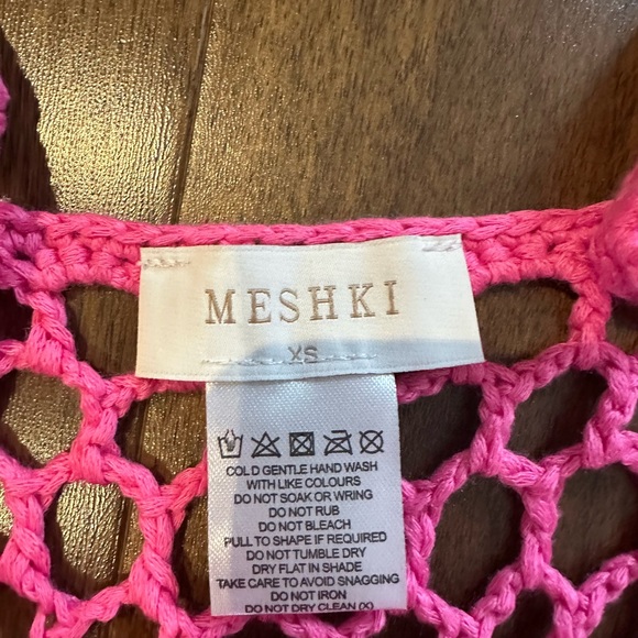 Meshki pink mini coverup dress - Picture 2 of 2